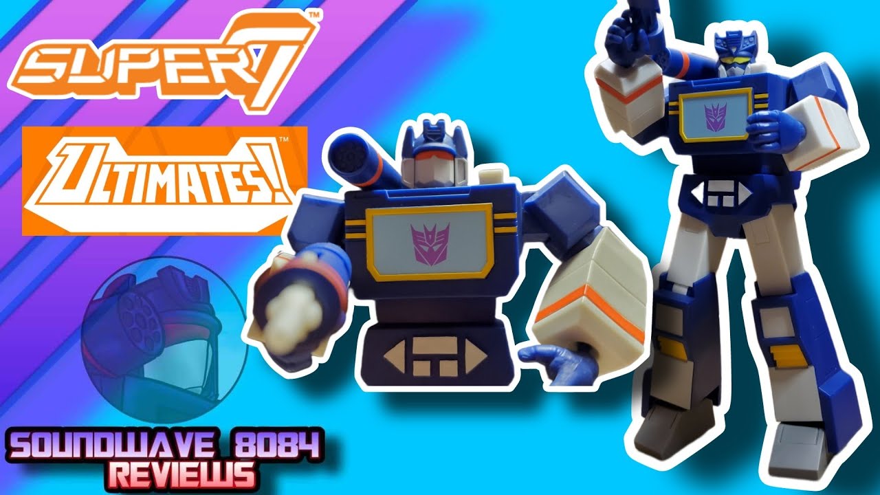 Super7 Ultimates! Transformers SOUNDWAVE Review