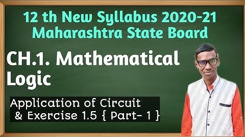 Mathematical Logic Exercise 1.5 ( Part-1 )