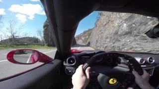 Ride on closed road in italy with ferrari california t handling
speciale v8 turbo 560 hp 755 nm