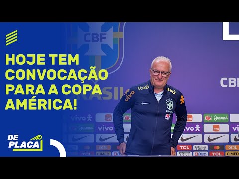 CONVOCAÇÃO DA SELEÇÃO BRASILEIRA; PROTESTOS NO CT DO FLAMENGO; PALMEIRAS GOLEIA |De Placa (10/05/24)