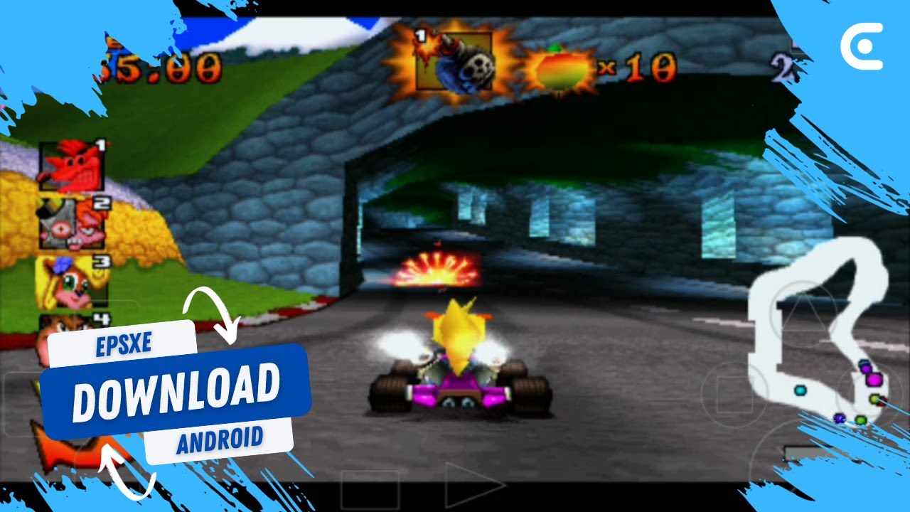 Crash Team Racing ePSXe Gameplay (Android) YouTube