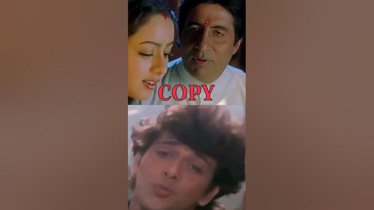 copy vs original bollywood amitabhbachan govinda YouTube