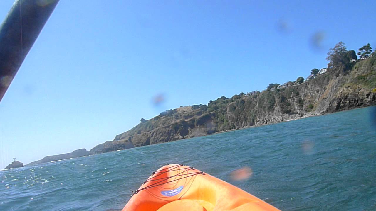 Kayaking in the Pacific Ocean at Albion River YouTube