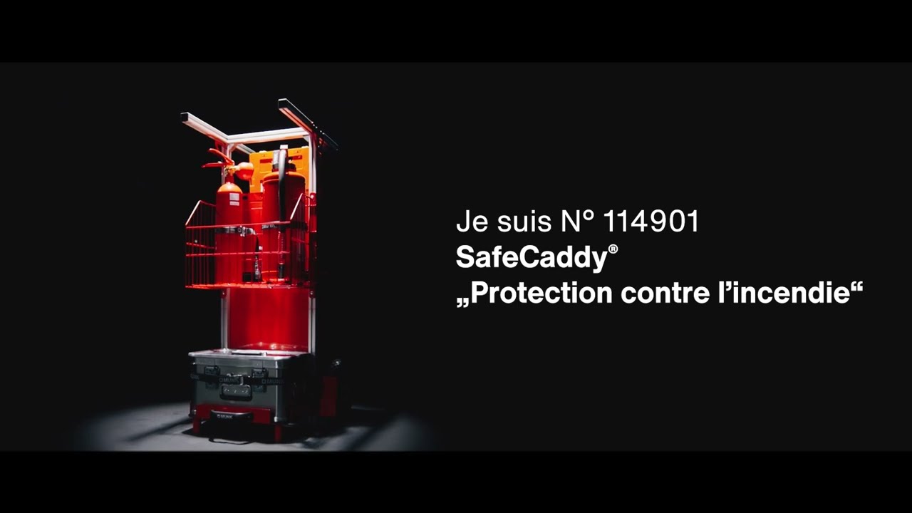 Système de sécurité mobile : le SafeCaddy® de MUNK Rettungstechnik révise la protection incendie