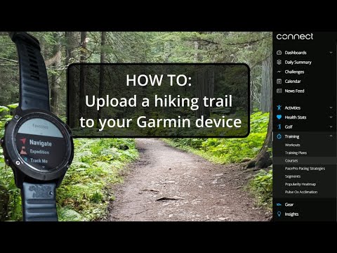 HOW TO: Upload an AllTrails map to any Garmin Device