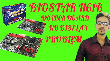 Biostar h61b No Display problem 💯 solve