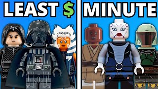 LEGO Star Wars' Cheapest Minifigures vs. Screen Time (4K)