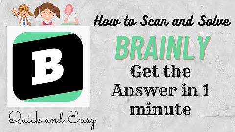 How to Scan and Solve in Brainly App