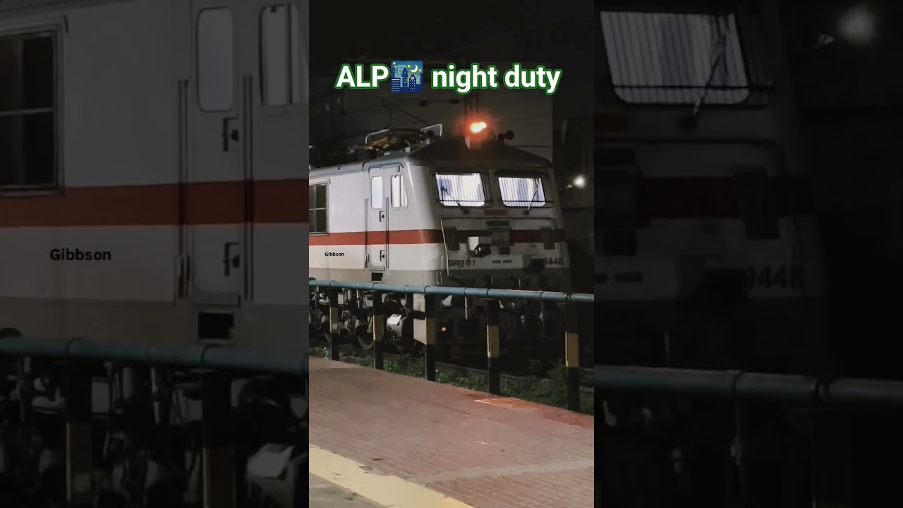 Loco pilots duty 🎯😎 ALP duty 