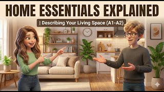 Home Essentials Explained Describing Your Living Space The Complete Masterclass A1-A2