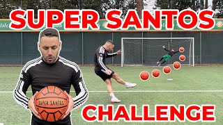 SUPER SANTOS CHALLENGE | Ho provato il PALLONE più FAMOSO DEL MONDO⚽️