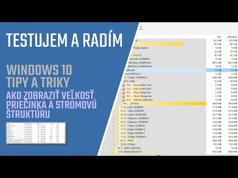 Video: Ako Zobraziť Veľkosť Priečinka
