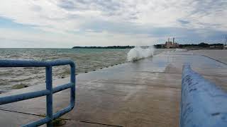 Angry Day on Manitowoc's South Pier - Part 3 Wealth