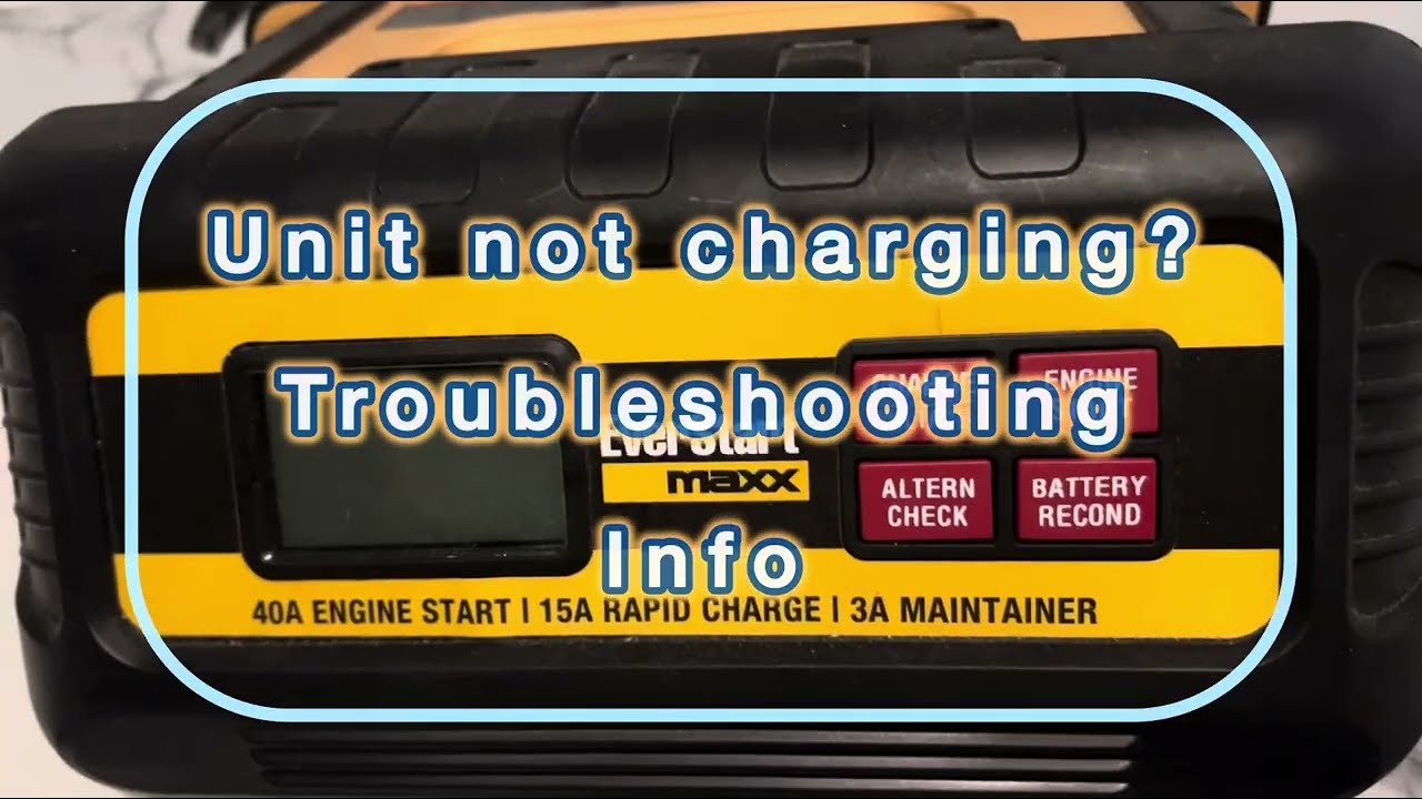 Everstart Maxx Jump Starter Troubleshooting: Quick Fixes & Tips