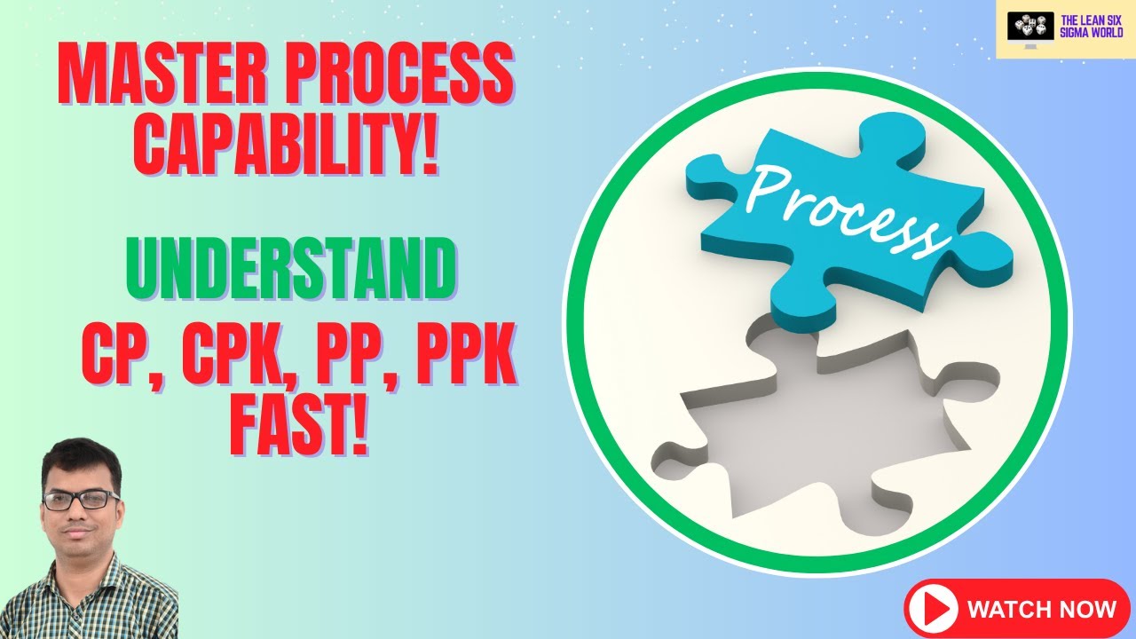 Master Process Capability! I Cp, Cpk, Pp & Ppk Understanding I The Lean ...