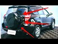 Toyota RAV4  быстрый ремонт колпака запасного колеса!