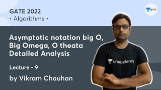 Asymptotic Notation Big O, Big Omega, O Theata - Detailed Analysis | L 9 | Algorithms