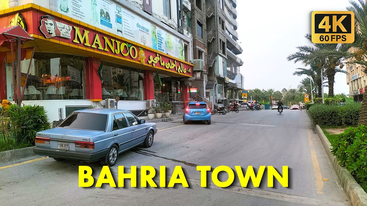 🇵🇰 Bahria Town Rawalpindi 4K Driving Tour 2025 | Luxury Houses and Wealthy Lifestyle