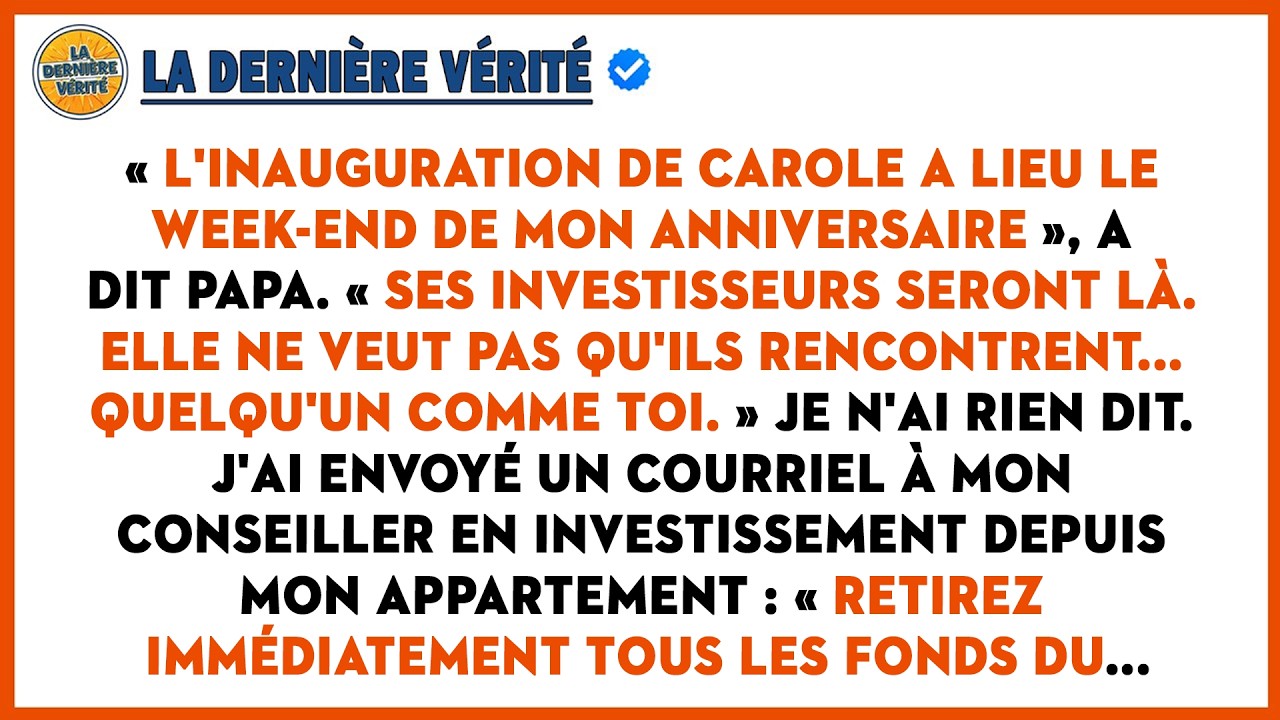 Mon Père M'a Banni De Son Anniversaire Pour Éviter L'embarras, Puis Le Restaurant De Sa Femme A...