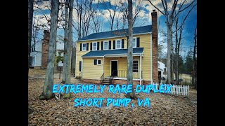 RARE Short Pump Duplex for Sale Excellent Location  +$458K+