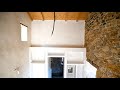 81 painting and progressing in the bathroom  renovating our abandoned stone house in italy