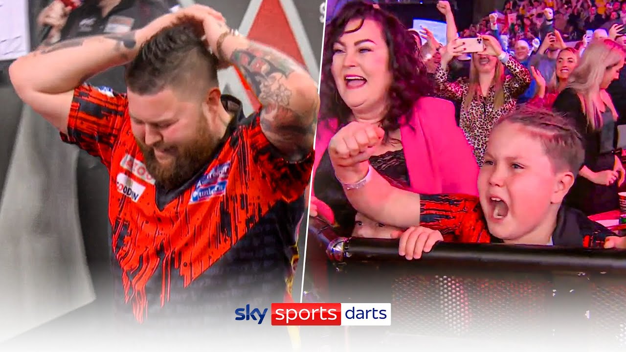 WHOLESOME Moment Michael Smith Became World Champion ️ World Darts