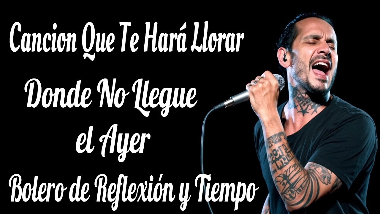 Marc Anthony – Donde No Llegue el Ayer  (Salsa Romántica 2025 con Sentimiento y Pasión)