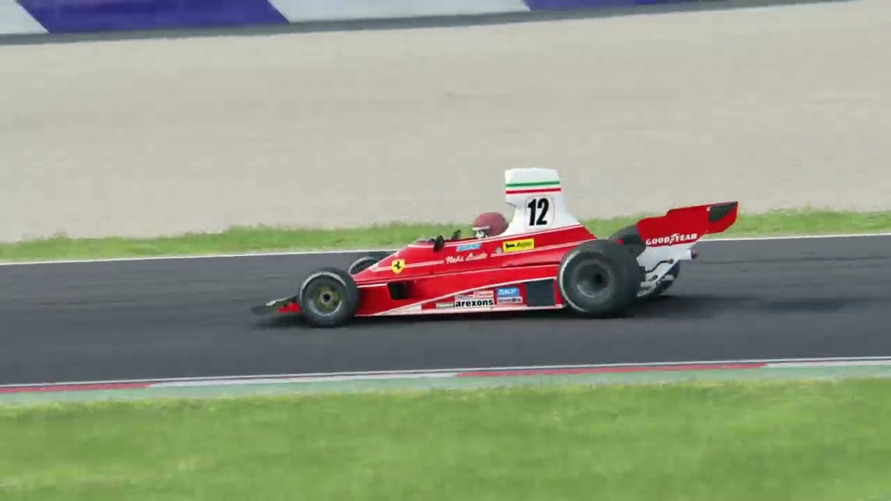Assetto Corsa| Ferrari 312 T on the RedBull Circuit.