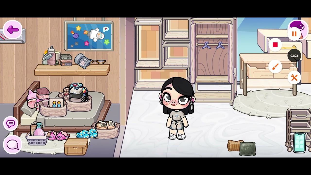 Reformar no closet 😱 como será que ficou?#avatarworld #divonica #reforma 