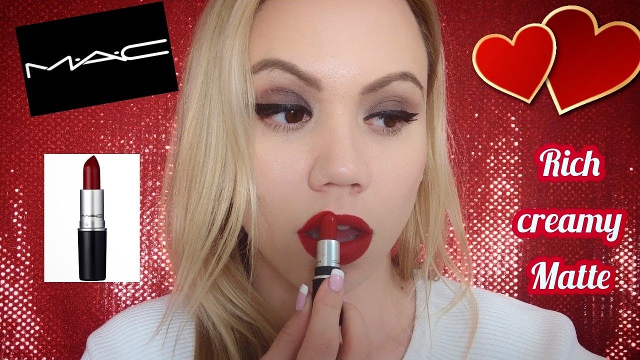 Betjene Downtown Tips MAC *RUSSIAN RED* REVIEW 2018 (PALE SKIN) Valentine's DAY Red lip |MUST  HAVE| (MATTE RED Lipstick) - YouTube