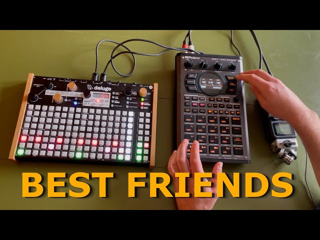 How to MIDI sequence the SP404Mk2 from the Synthstrom Deluge - YouTube