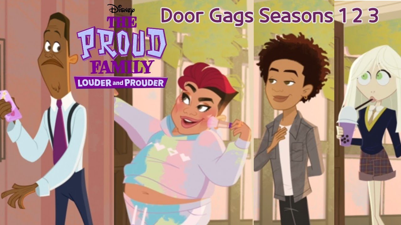 Door Gags from The Proud Family Louder and Prouder (Seasons 1 - 3)