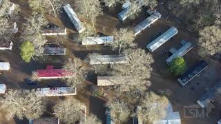 ***not for broadcast*** contact brett adair with live storms media to
license. brett@livestormsnow.com flooding of homes in ne jackson and
from the trailer p...
