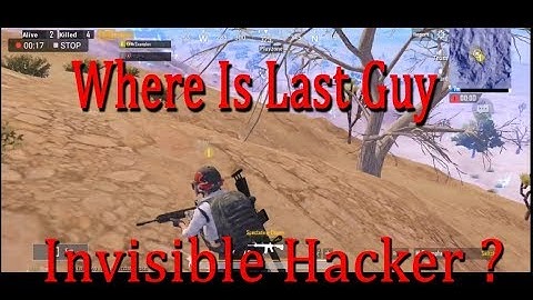Meet hacker in PUBG mobile | health and invisible hacker in game | Vampire Gaming.