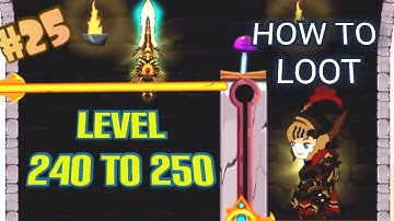How to loot || level 240 to 250 || part twenty five || smart game || pin pull & hero rescue