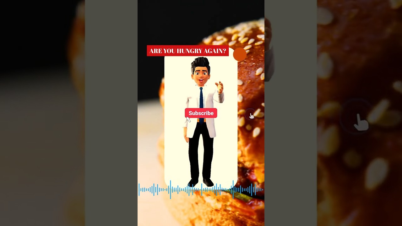 🍔 Why Fast Food Makes You Hungry Again! 🤯 | Hidden Science Explained | NutriFun #nutrifun #aishorts