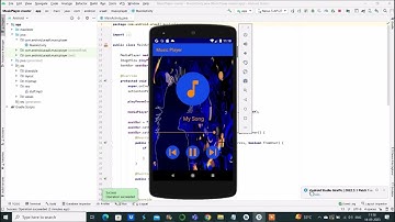 Music Player using Android with Java