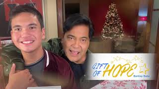 Martin Nievera and son, Santino for Gift of Hope