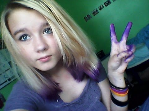 Dying Hair The Ghetto Way Use Gloves Kids Youtube