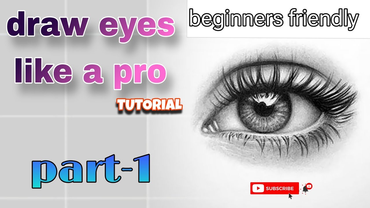 "Step-by-Step Eye Drawing Tutorial | Easy Charcoal Sketch for Beginners ...