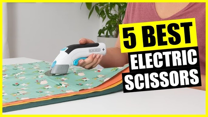 Simplicity Electric Scissors Unboxing + Demo - How to Cut Cardboard -  Fabric Cutter 
