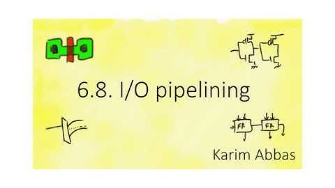 6.8. I/O pipelining