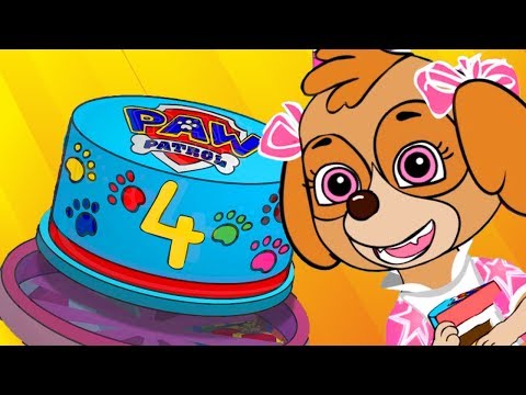 Paw Patrol Skye's बच्चों के लिए जन्मदिन एनिमेशन!