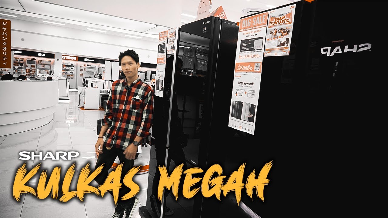 MEGAH...!! Begini Penampakan Kulkas SHARP 4 Pintu Multidoor Termewah || Queen Series @sharp1ndonesia