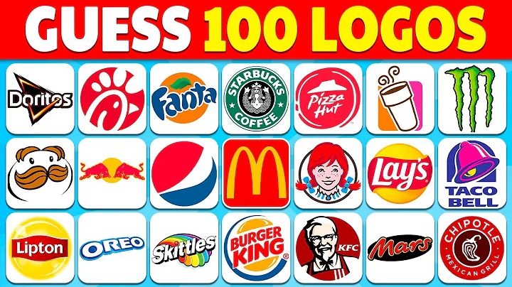 Guess the Logo in 3 Seconds | 100 Logos FOOD & DRINK Edition 2024🍔🥤