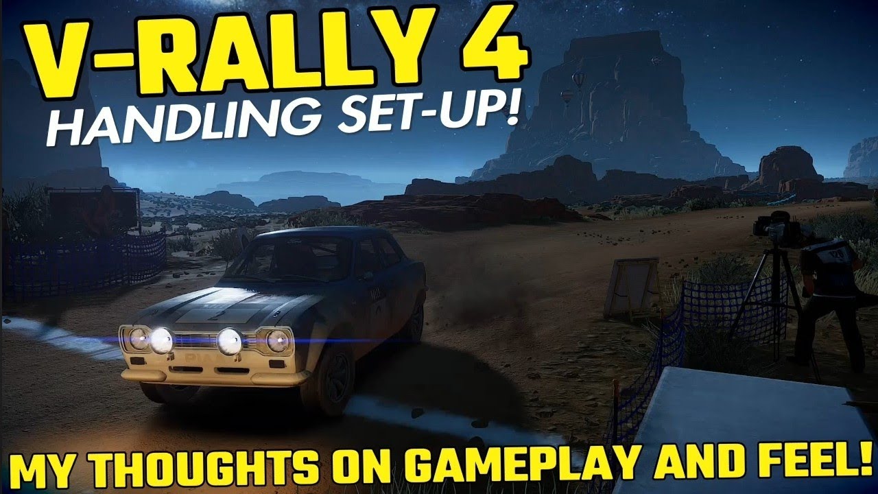 V-RALLY 4 - Handling Set-Up! - My Thoughts On Gameplay And Feel!