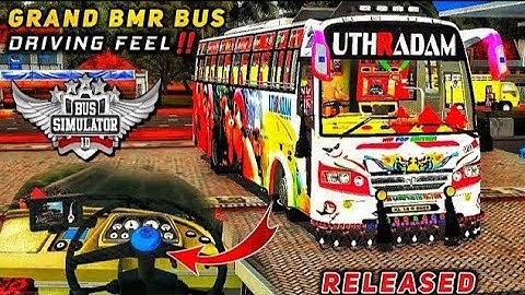 New GRAND BMR MOD For Bus Simulator Indonesia💥New Bmr Mod For Bussid |New Tourist Bus Mod #bussidmod