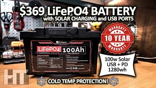 Dr. Prepare 100Ah 12V PowerMax LiFePO4 Battery / NOCO Genius10