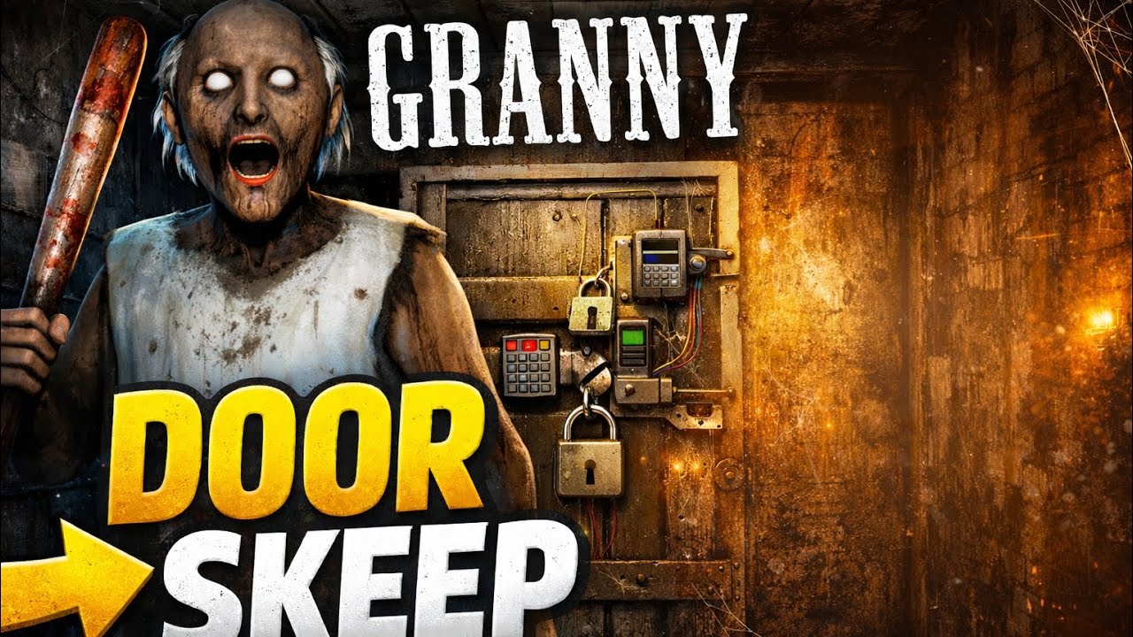 Granny Door Skip Trick 😱 | Secret Escape MethodGranny Game Door Skip Glitch 😲 | Easy Escape