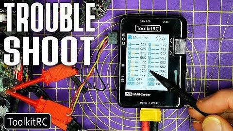 ToolkitRC MC8 / Cell Checker  / Multi Function RC tester for  PWM, PPM and SBUS / USB-C Fast Charger